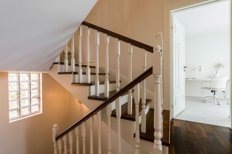 Curved Staircase Installation in Kansas City, KS