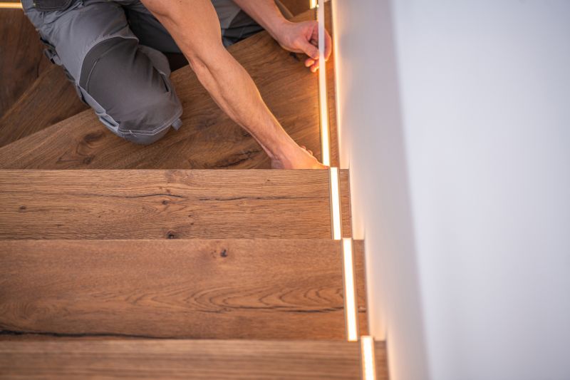Oak Stairs Installation in Kansas City, KS