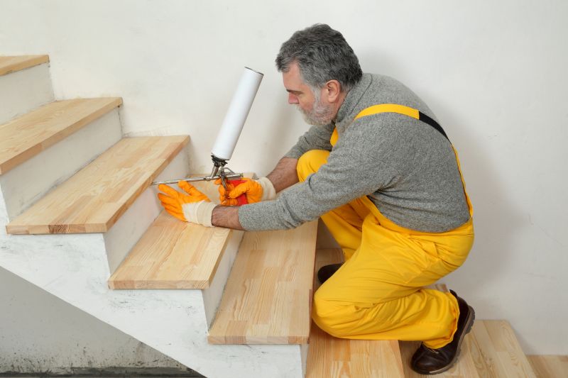 Oak Stairs Repair in Conroe, TX