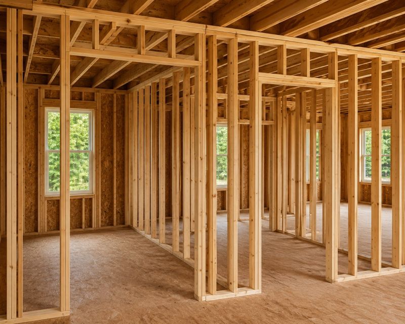 Stud Wall Framing in Wilmington, NC