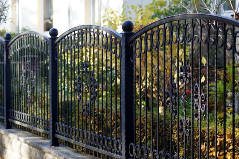 Outdoor Wrought Iron Fence