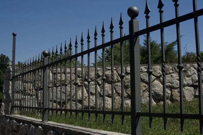 Outdoor Iron Fencing