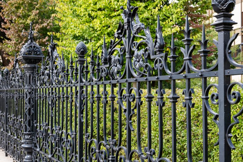 Outdoor Wrought Iron Fencing